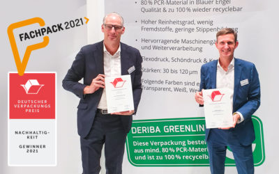 Fachpack 2021: DERIBA Group überzeugt mit nachhaltigen Ideen und Produkten