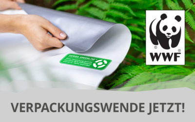 Studie des WWF beweist: DERIBA GREENLINE® Folie ist auf der Höhe der Zeit